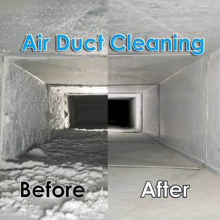 Vent Before and After Cyclone Air Systems Cleaned It